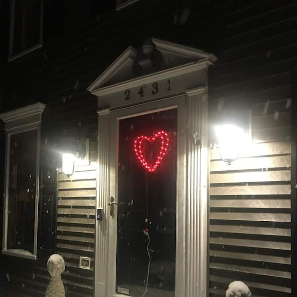 Valentine's Day Lighted Window Decorations: Brighten Your Love This February