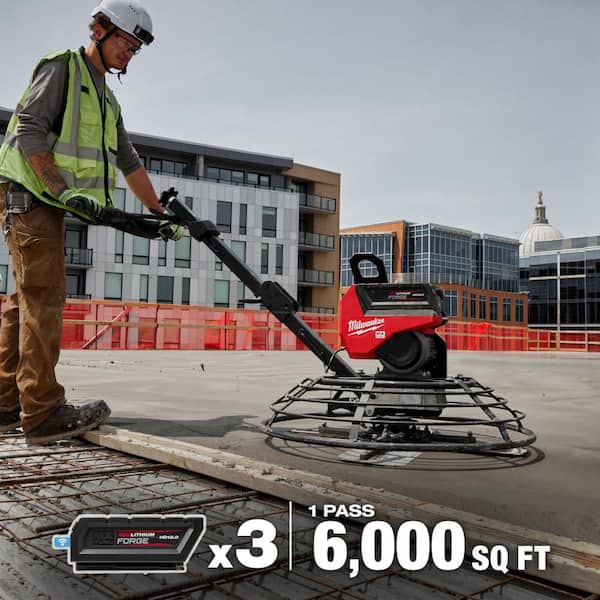 Milwaukee MX FUEL Lithium-Ion Cordless 36 in. Walk-Behind Trowel