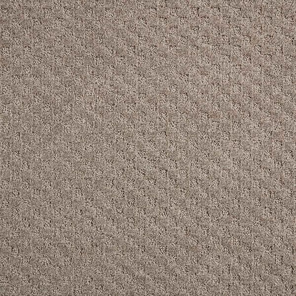 Lifeproof Shiloh Point  - Cappuccino - Brown 40 oz. Triexta Pattern Installed Carpet