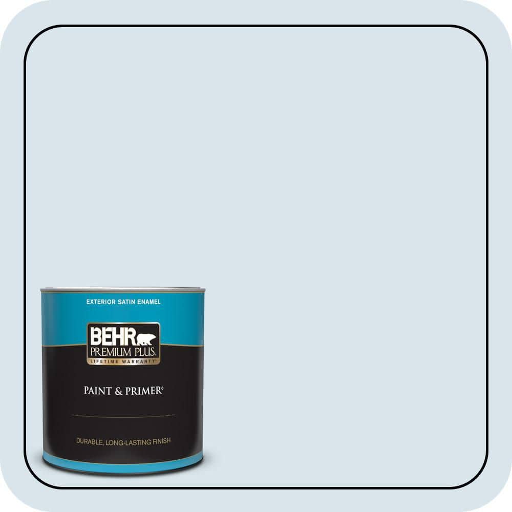 1 qt. #570C-1 Arctic Shadow Satin Enamel Exterior Paint & Primer price history on PriceWatchPro