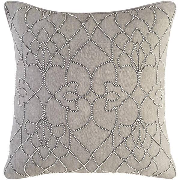 Artistic Weavers Romilly Grey Graphic Polyester 18 in. x 18 in. Throw Pillow