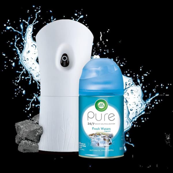 Air Wick Freshmatic Ultra 6.17 oz. Fresh Waters Automatic Air Freshener Refill (4-Refills) 62338-82093-2