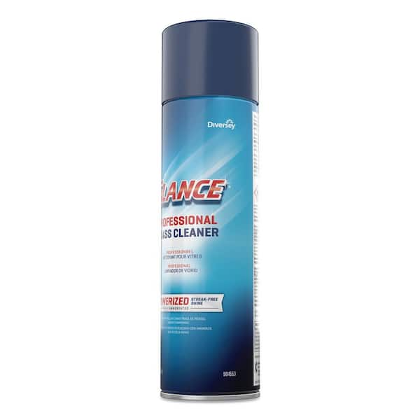 Diversey 19 oz. Ammonia Scent Aerosol Glance Powerized Surface/Glass  Cleaner (12-Carton) DVO904553 - The Home Depot