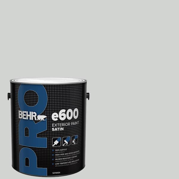 BEHR PRO 1 gal. #PPU26-11 Platinum Satin Enamel Exterior Paint