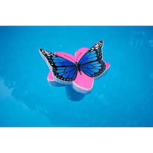 Butterfly Swimming Pool and Spa Chlorine Dispenser in Blue