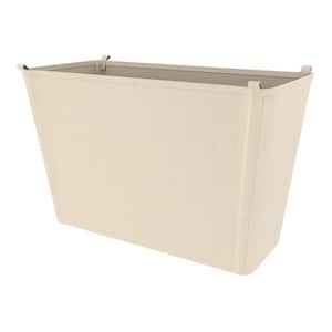 18 in. H x 24 in. W Tan Wire Basket Liner