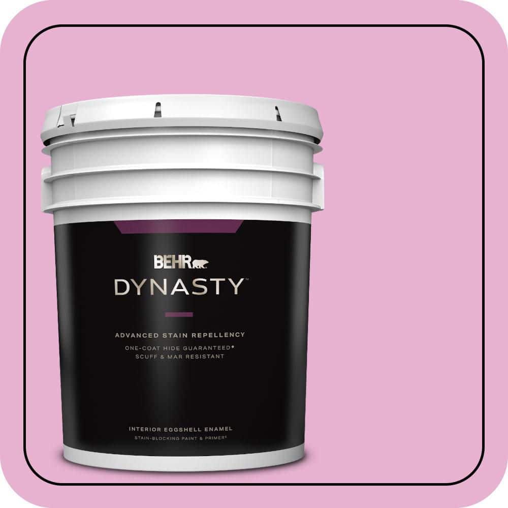5 gal. #P120-2 Gumball Eggshell Enamel Interior Stain-Blocking Paint & Primer price history on PriceWatchPro