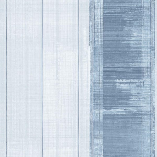 Light Blue Stripe Fabric, Wallpaper and Home Decor