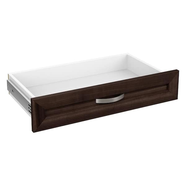 ClosetMaid Style+ 5 in. x 25 in. Modern Walnut Shaker Drawer Kit for 25 in. W Style+ Tower