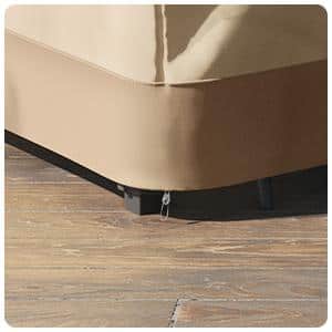 Beige Heavy-Duty Outdoor Furniture Cover with UV Protection