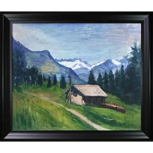 Savory Alps by Henri Matisse Black Matte Framed Nature Oil Painting Art Print 25 in. x 29 in.