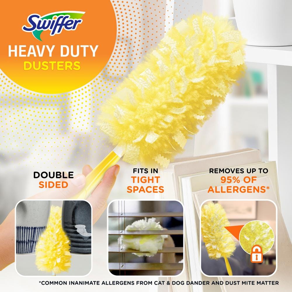 Swiffer Heavy Duty 360 Degree Unscented Duster Refills - 6 Pack