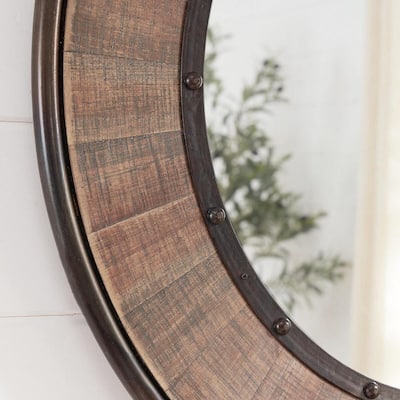 Wood Mirrors Home Decor The, Large Wooden Framed Wall Mirrors