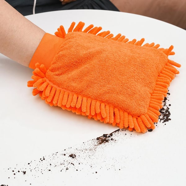 SuperGrip Microfiber Wash, Dust, Cleaning Mitt