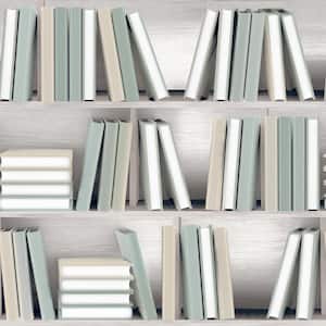 Nook Book Green Wallpaper