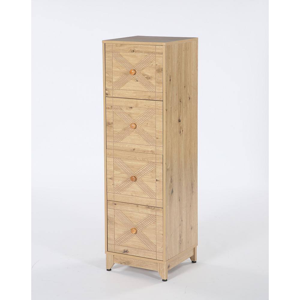 Reviews for TRIBESIGNS WAY TO ORIGIN Cindy 4Drawer Natural Wood Color