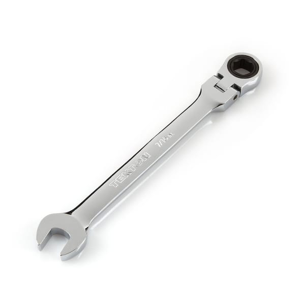 TEKTON 7/16 in. Flex-Head Ratcheting Combination Wrench WRN57009 - The ...