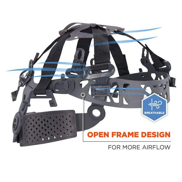 Ergodyne Skullerz Vented Full Brim White Type 2, Class C - Safety