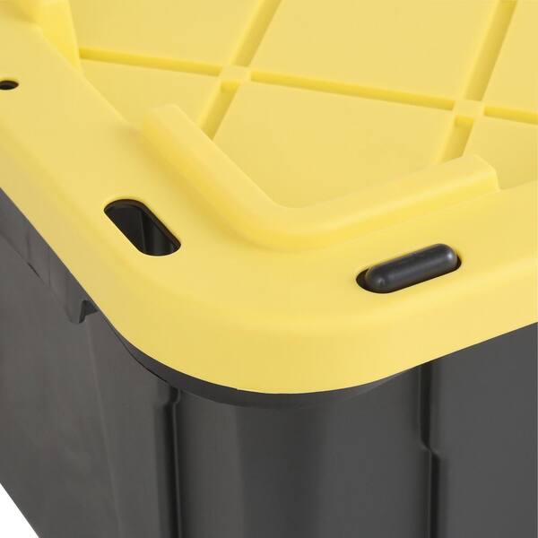 Have a question about HDX 17 Gal. Tough Storage Tote in Black with