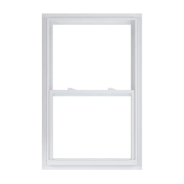 American Craftsman 31.375 in. x 51.25 in. 50 Series Single Hung White Vinyl Insulated Window with Nailing Flange