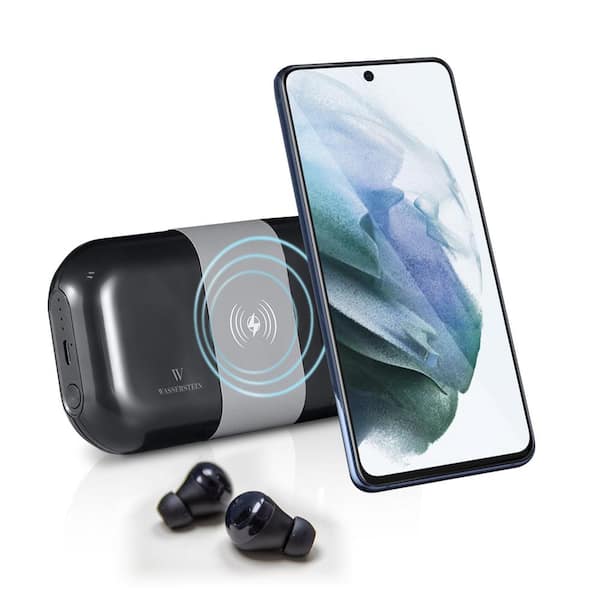 Wasserstein 10,000 mAh Wireless Charging Power Bank for Galaxy Buds and Other Type C/Wireless Charging Enabled Devices