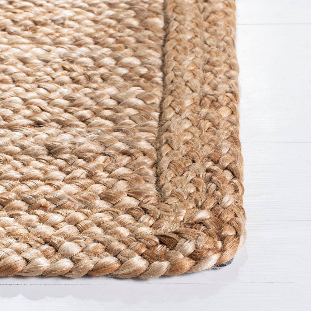 Handwoven Braided Stripe Cowhide 8' x 10' Area Rug
