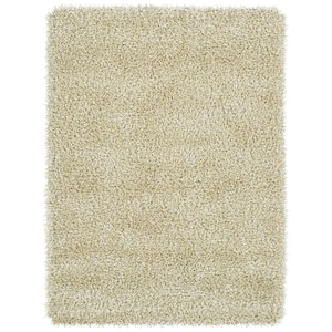 Curtsi Ivory 5 ft. x 8 ft. Solid Color Area Rug