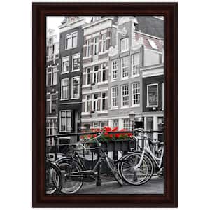 Coffee Bean Brown Picture Frame Opening Size 24 x 36 in.