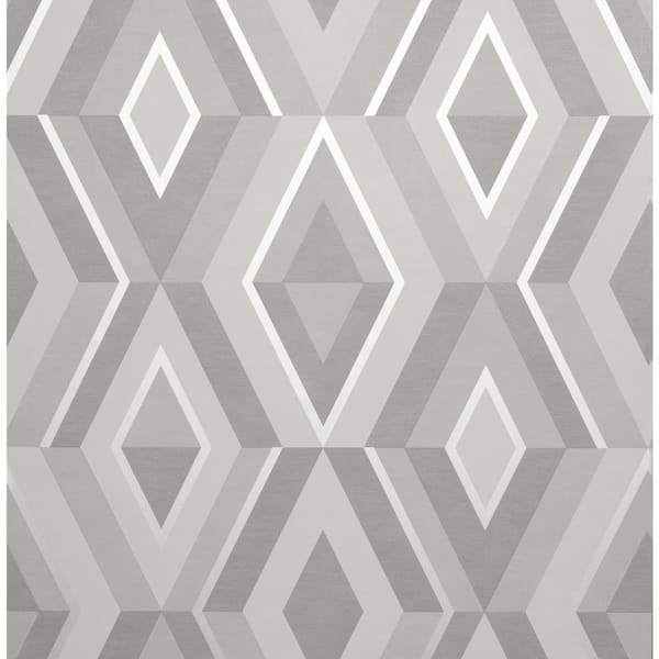 Fine Decor Shard Stone Geometric 20.5 in. x 33 ft. Unpasted Peelable Paper Wallaper