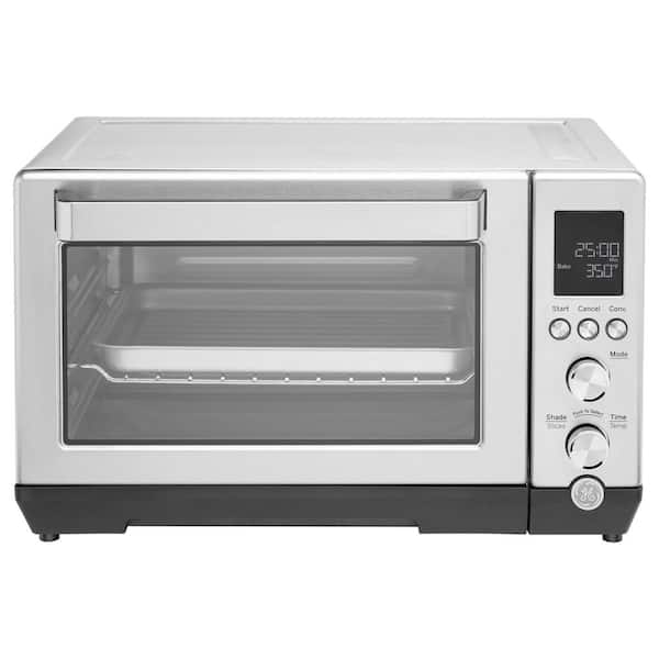 GE 6-Slice Stainless Steel Convection Toaster Oven with Quartz Heating  Element and 7 Cook Modes G9OCABSSPSS - The Home Depot