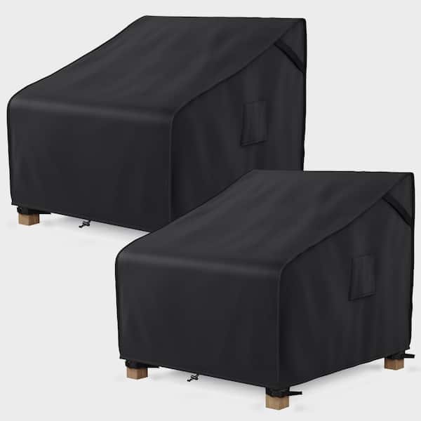 32" x 42" x 35" Outdoor Chair Covers, Heavy Duty patio furniture covers Waterproof ,Air Vents, Water Resistant(2-Pack)