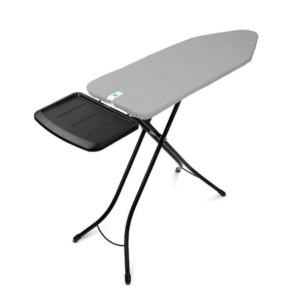 Til meditation ned Ooze Brabantia Ironing Board C, 49 in. x 18 in. with Solid Steam Unit Holder -  Metallised 134647 - The Home Depot