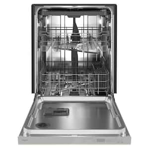 24 in. Biscuit Top Control Built-in Tall Tub Dishwasher with Third Level Rack