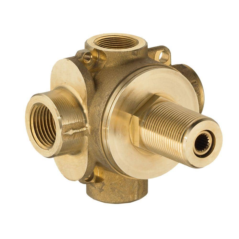 3-Way In-Wall Rough Diverter Valve price history on PriceWatchPro