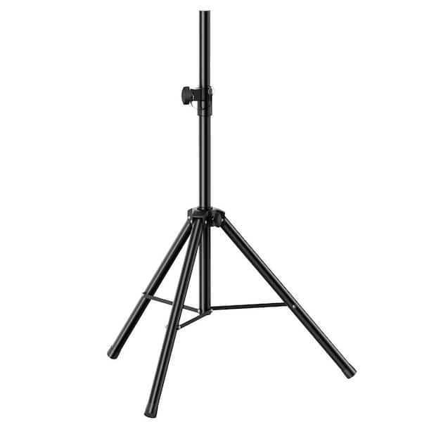 35-60 in. Adjustable Height Speaker Stands Pair, Universal Speaker Tripod Stand with 35 mm Compatible Insert for Stage