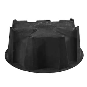 50 Gal. Rain Collection Accessory Barrel Black Stand