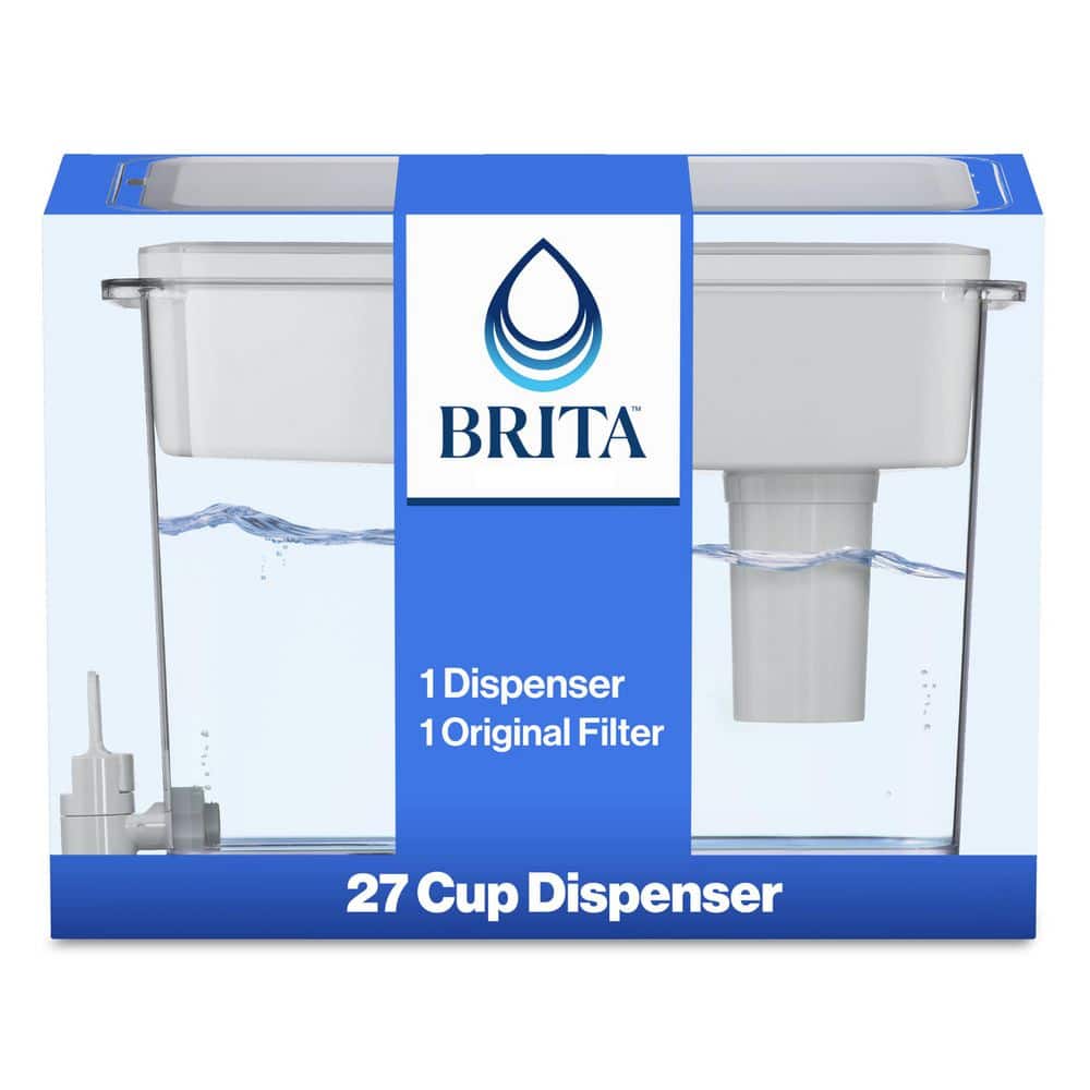 Brita Ultramax Water Filter Dispenser, 18 Cup - Gray