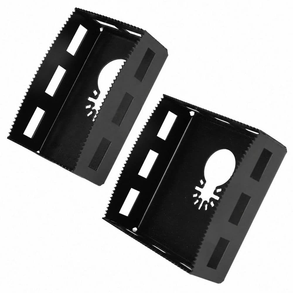 Stainless Steel Drywall Outlet Cutter Oscillating Tool with Fast Clean Cutting for Electrical Box Holes (2pcs) price history on PriceWatchPro