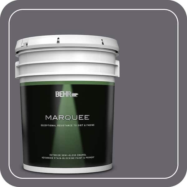 BEHR MARQUEE 5 gal. #N550-6 Alter Ego Semi-Gloss Enamel Exterior Paint & Primer