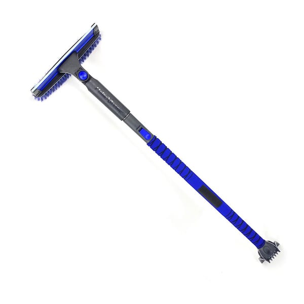 1 Pc Portable and Extendable Snow Brush and Ice Scraper for a Hassle-Free  Winter.Snow Removal Essential in Blue, Black, and Orange. Get Your Portable  Snow Brush and Ice Scraper Now.A Good Gift
