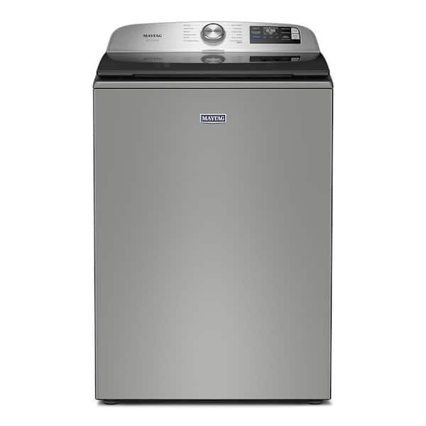 5.2 cu. ft. Top Load Washer in Classic Silver with Pet Pro System