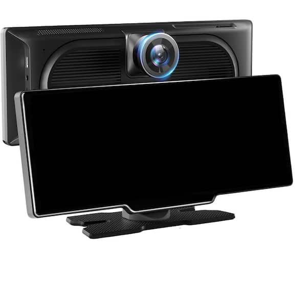 4K Dash Cam 1080P Backup Camera Wireless Carplay Screen with GPS Navigation Airplay Mirror Link Audio Receiver