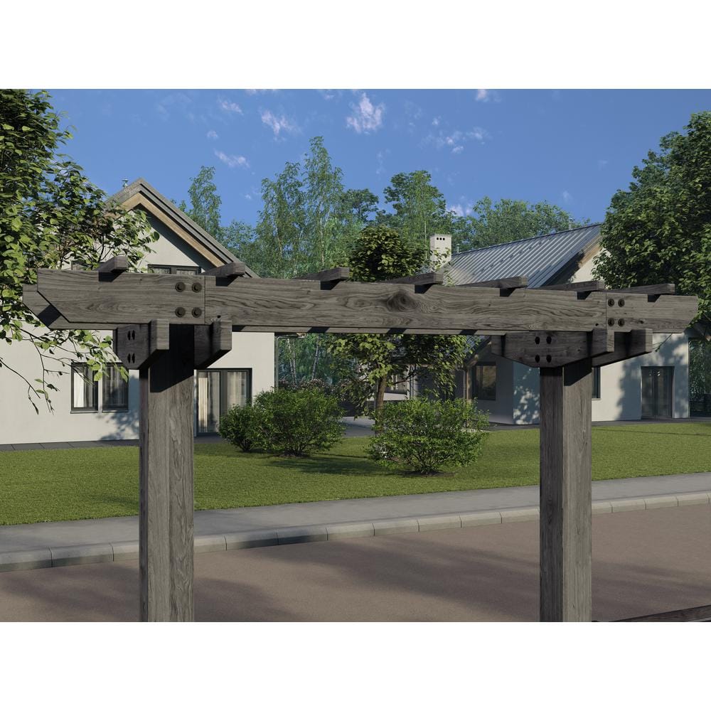 Charcoal Cedar Wildwood Garden Arbor, 91.5"H