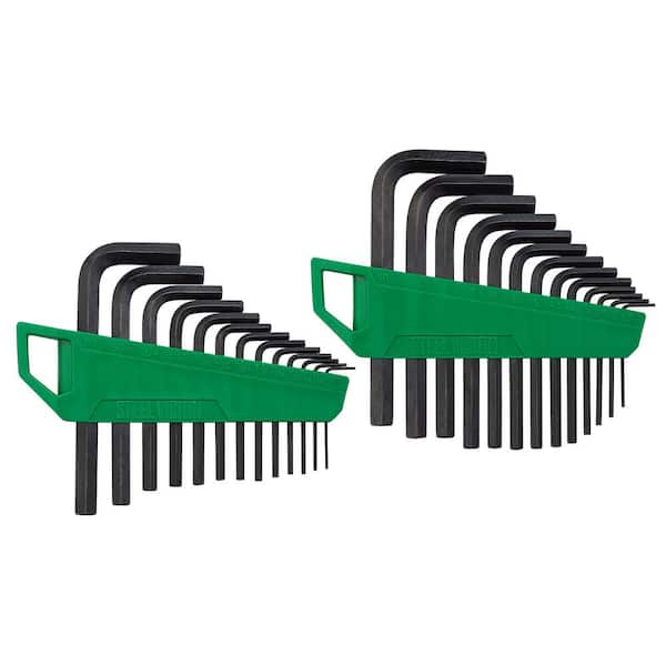 Steel Vision SAE & Metric Hex Key Set (26-Piece)