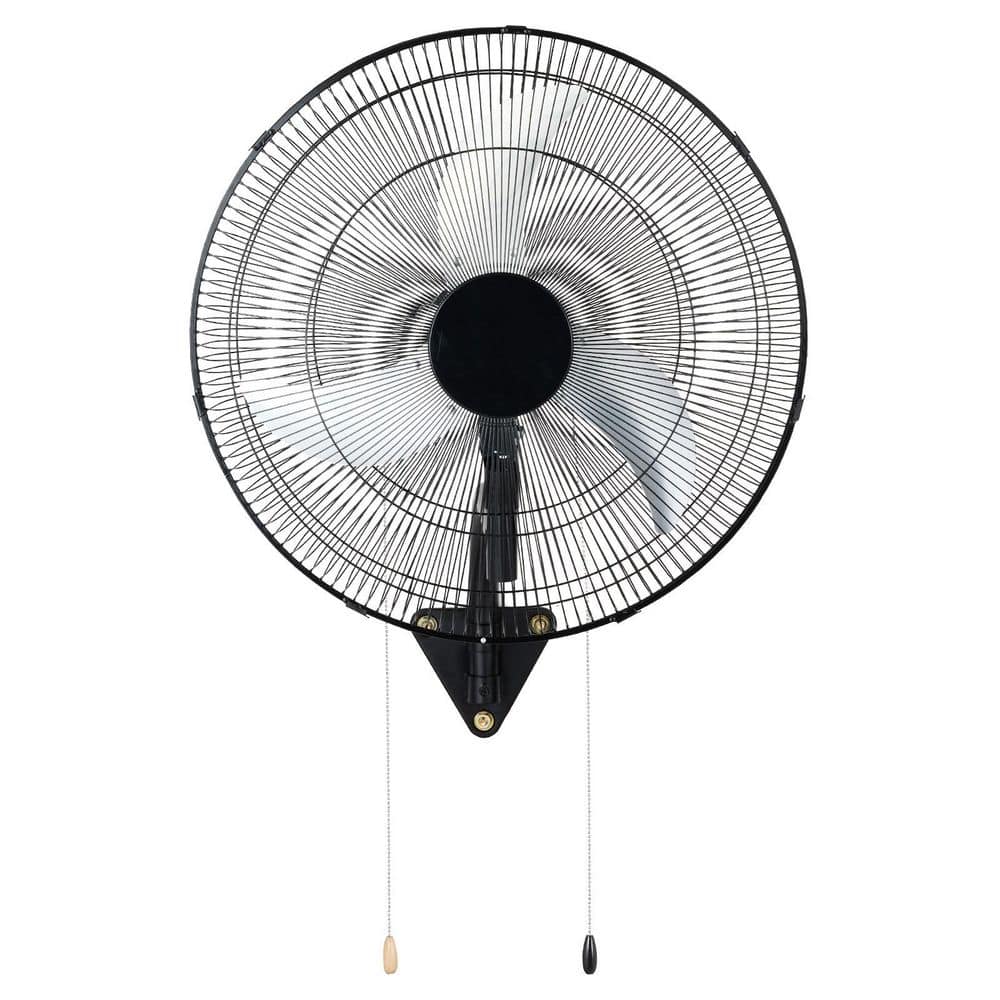 20-In. Wall-Mounted Oscillating Fan, 3-Speed Adjustable, Rotatable and Durable Design, Wide Airflow Coverage, Black price history on PriceWatchPro