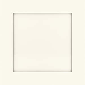 Cottage 14.5 x 14.5 in. Cabinet Door Sample in Painted White