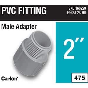 2 in. PVC Male Adapter