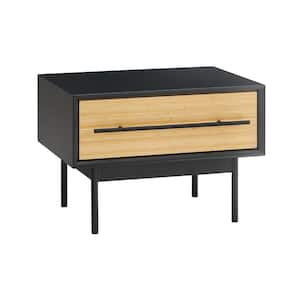 Spencer Sand 1-Drawer Nightstand