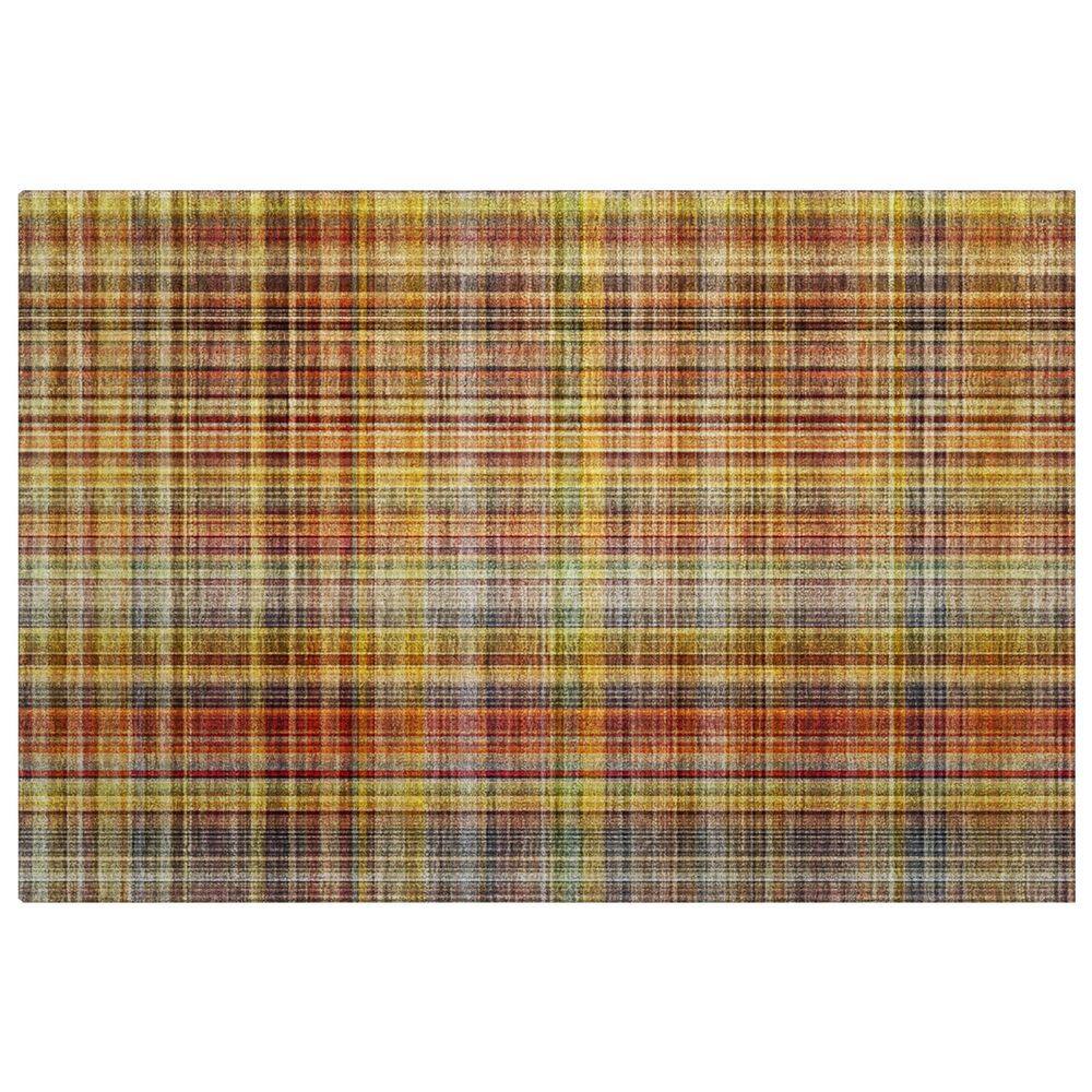 Dream Shag Premium Machine Washable Abstract ADS541 Paprika 3 ft. x 4 ft. Area Rug price history on PriceWatchPro