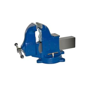 6 in. Heavy Duty Combination Pipe and Bench Vise and Stationary Base